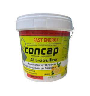 Concap fast energy drankpoeder emmer 5000g